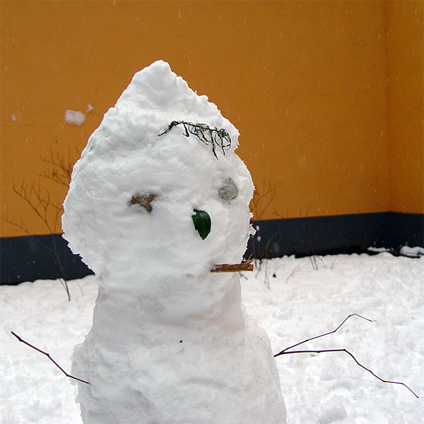 Schneemann, der