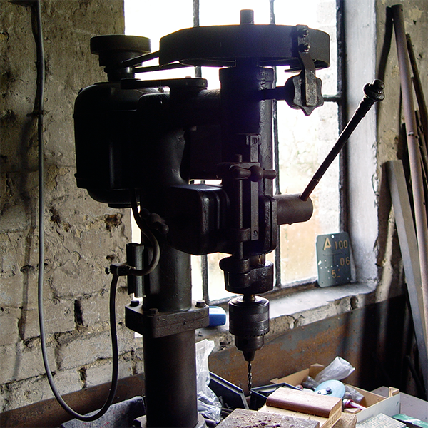 Bohrmaschine, die