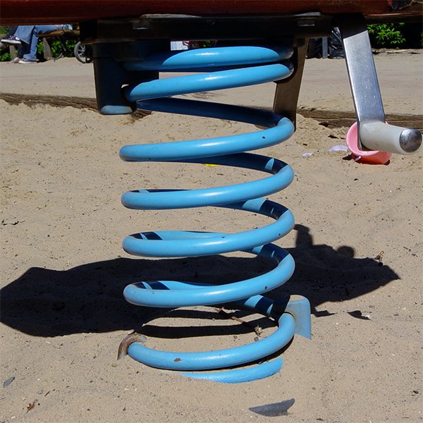 Feder (elastisches, spiraliges oder blattförmiges Metallteil)